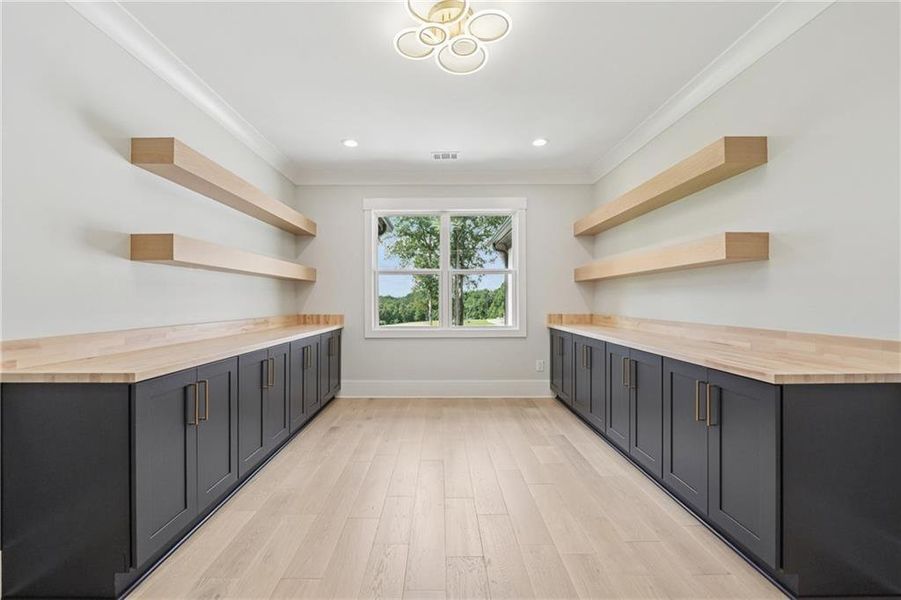Furnished interior view inside a new home in , Commerce (Image 41).