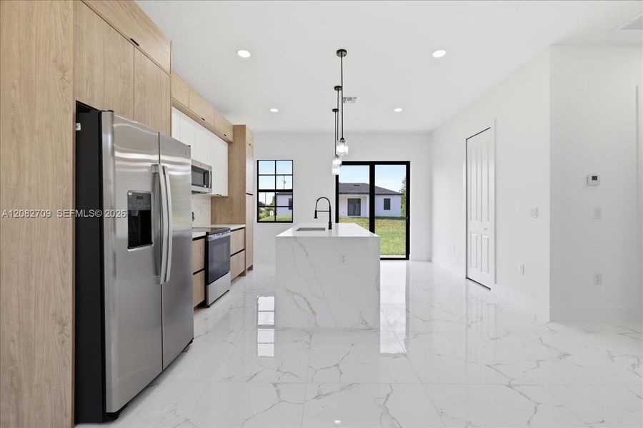Furnished interior view inside a new home in , Lehigh Acres (Image 9).