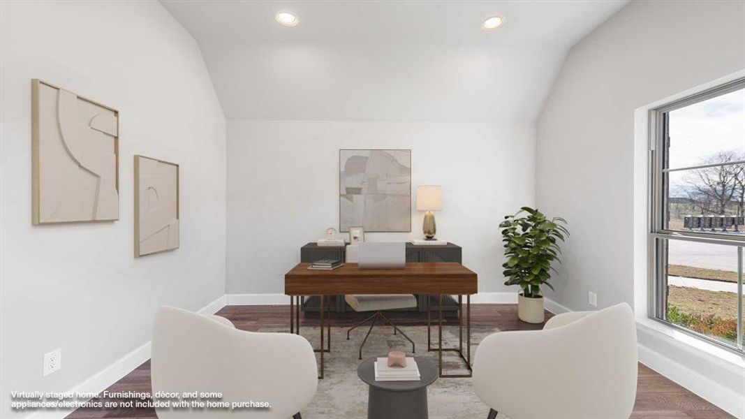 Furnished interior view inside a new home in Devonshire - Reserve 50', Forney (Image 5). Furnished interior view inside a new home in Devonshire - Reserve 50', Forney (Image 5).