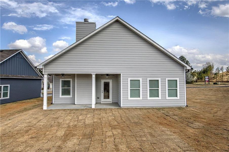 Front exterior of a new home in , Cartersville, GA, highlighting curb appeal (Image 25).
