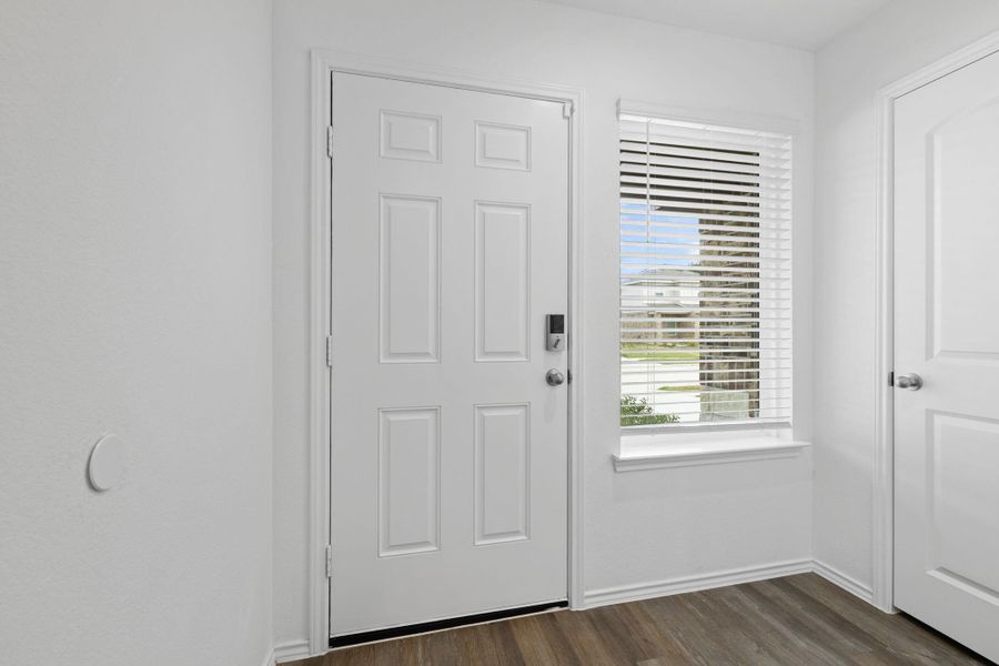 Inside is super clean. The entry way with a coat closet inside the front door. Inside is super clean. The entry way with a coat closet inside the front door.