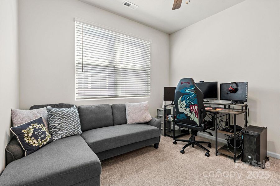 Furnished interior view inside a new home in Waxhaw Landing, Monroe (Image 10).