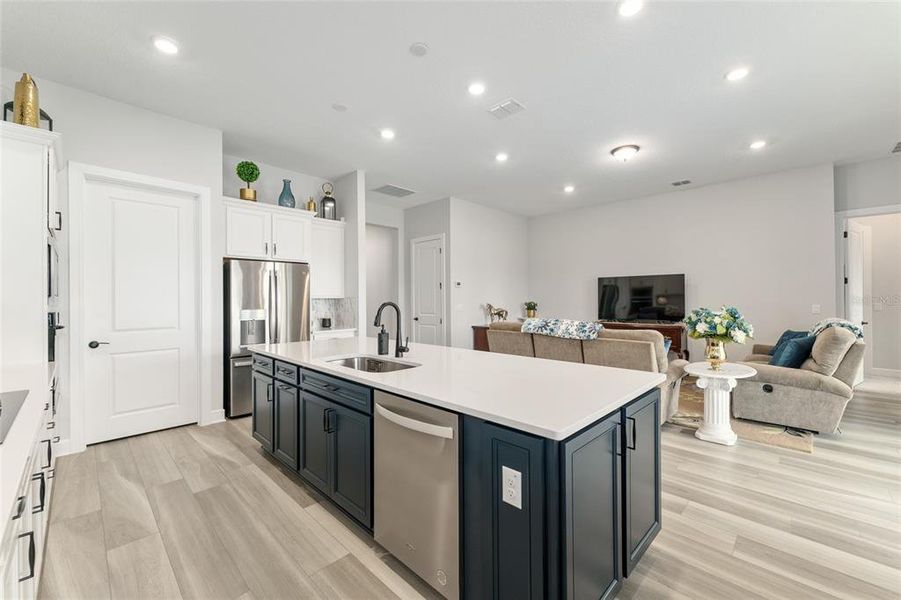 Furnished interior view inside a new home in Del Webb Stone Creek, Ocala (Image 8). Furnished interior view inside a new home in Del Webb Stone Creek, Ocala (Image 8).