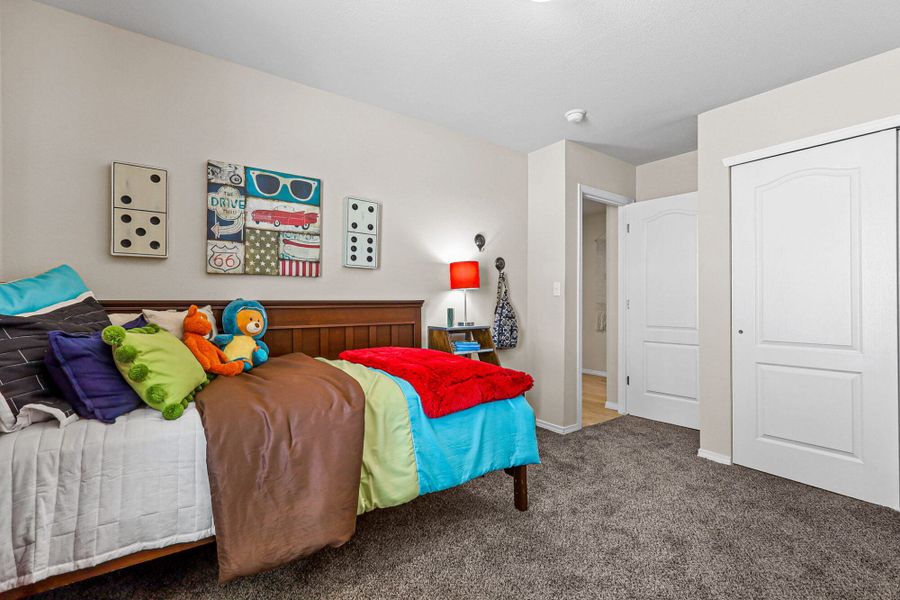 Furnished interior view inside a new home in Rancho Desierto Bello, Horizon City (Image 11).
