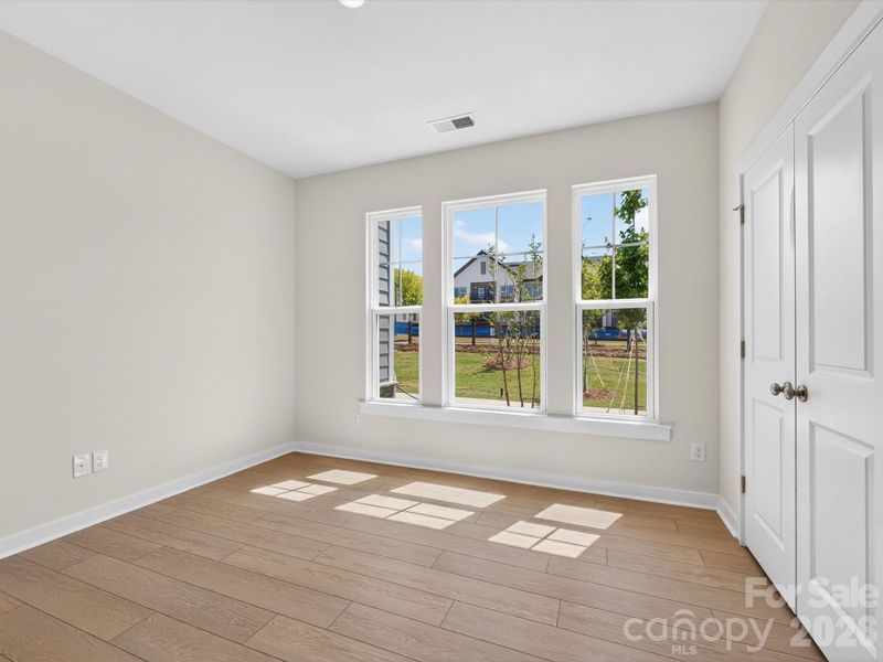 Spacious, unfurnished interior of a new home in North Creek Village - Townhomes, Huntersville (Image 22).