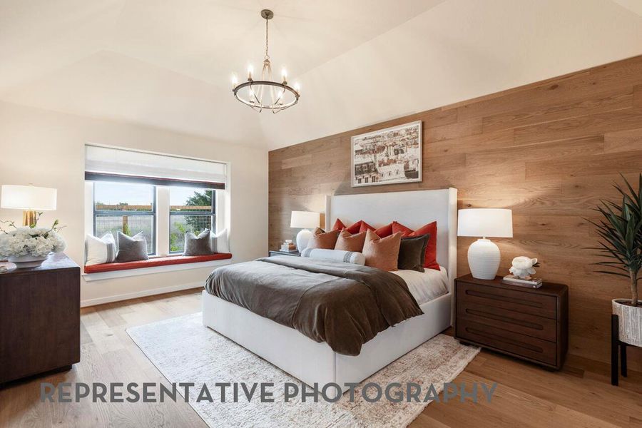 Furnished interior view inside a new home in Easton Park, Austin (Image 14).