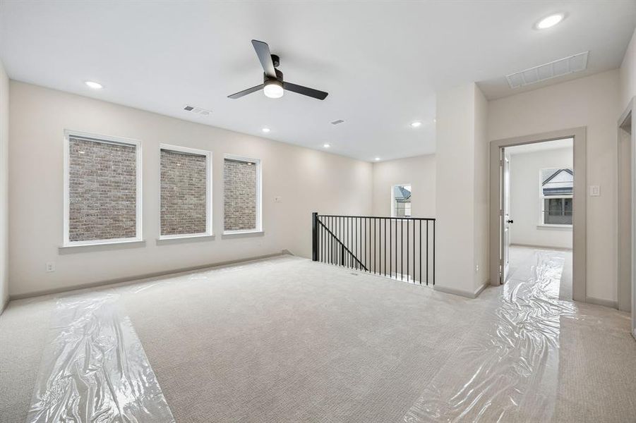 Your spacious new game room is the ideal place to host those big game day parties!