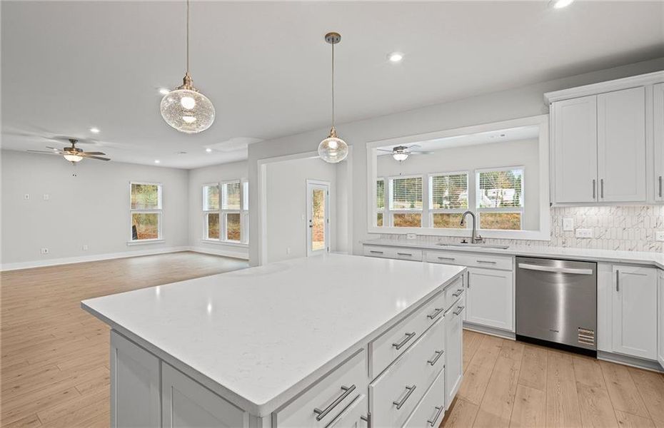 Furnished interior view inside a new home in Oakwood, Cumming (Image 6). Furnished interior view inside a new home in Oakwood, Cumming (Image 6).