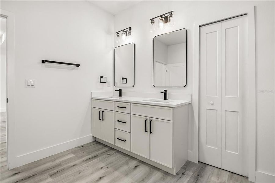 Furnished interior view inside a new home in , Palm Bay (Image 14). Furnished interior view inside a new home in , Palm Bay (Image 14).