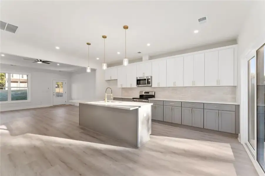 Furnished interior view inside a new home in , Douglasville (Image 7).