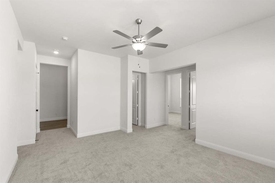 Spacious, unfurnished interior of a new home in Timberbrook, Justin (Image 24).