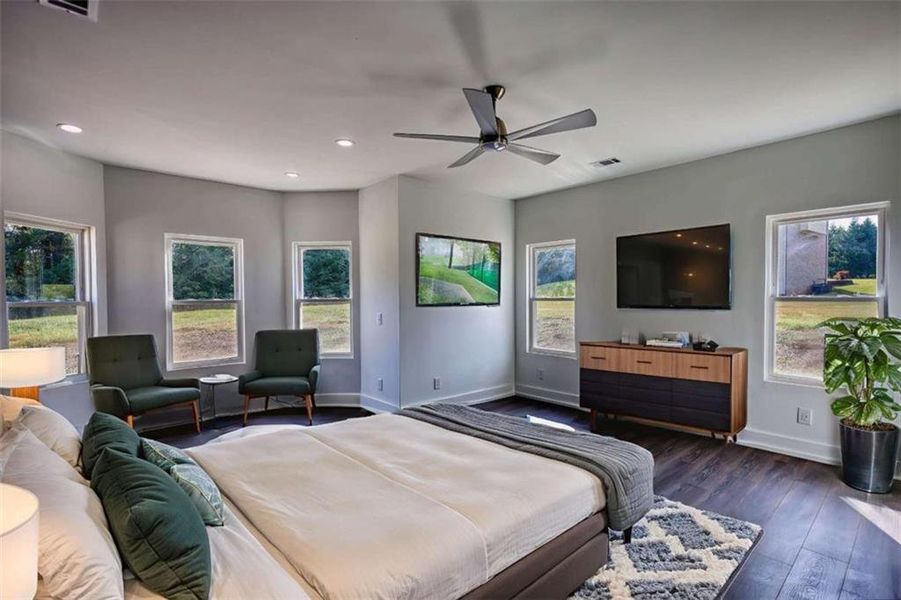 Furnished interior view inside a new home in , Covington (Image 3).