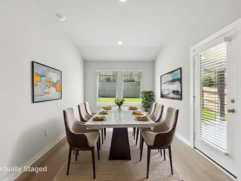 Furnished interior view inside a new home in Sanford Farms - Premier Series, Waller (Image 11).