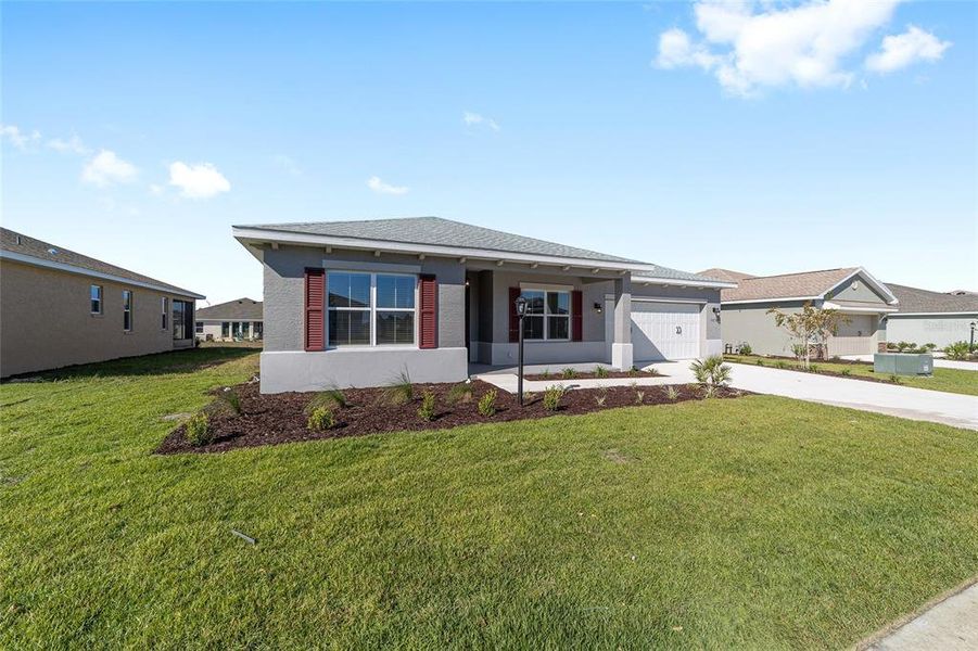 Exterior details and patio area of a home in On Top of the World Communities, Ocala (Image 3). Exterior details and patio area of a home in On Top of the World Communities, Ocala (Image 3).