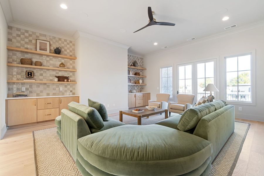 Furnished interior view inside a new home in Rosebrooke, Brentwood (Image 17).
