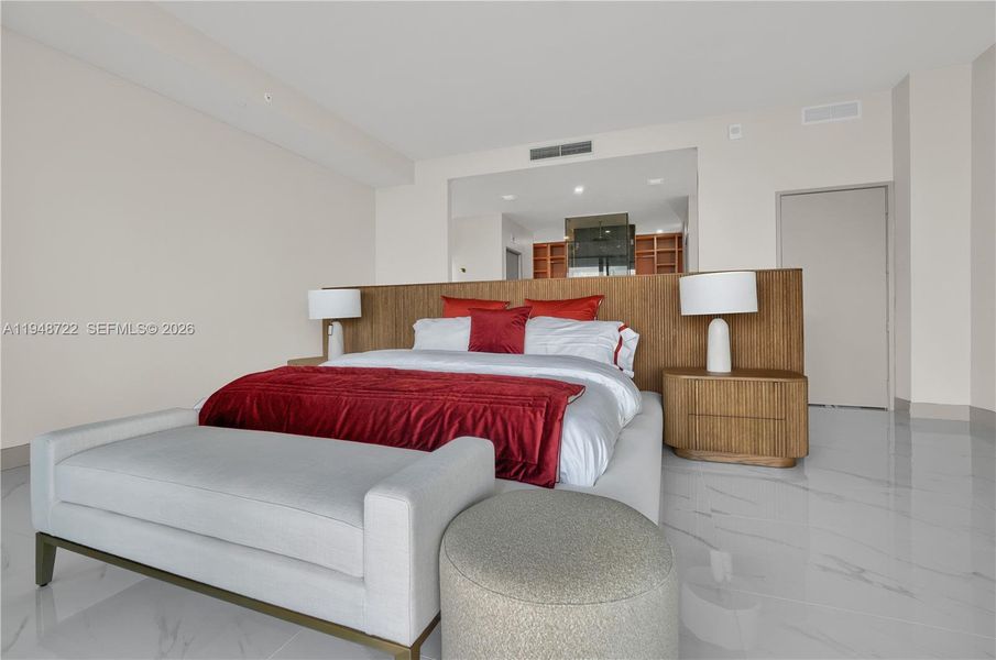 Furnished interior view inside a new home in , Miami (Image 13).