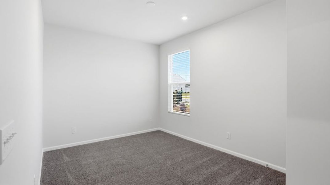 Spacious, unfurnished interior of a new home in Midpoint at New Riverside, Bluffton (Image 19).