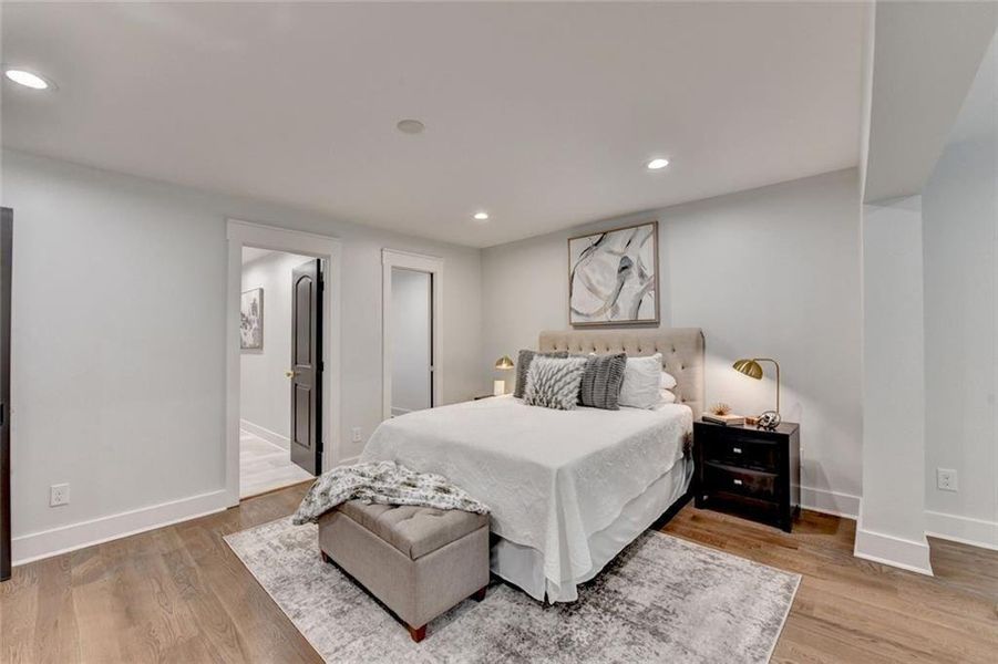 Furnished interior view inside a new home in , Atlanta (Image 14).