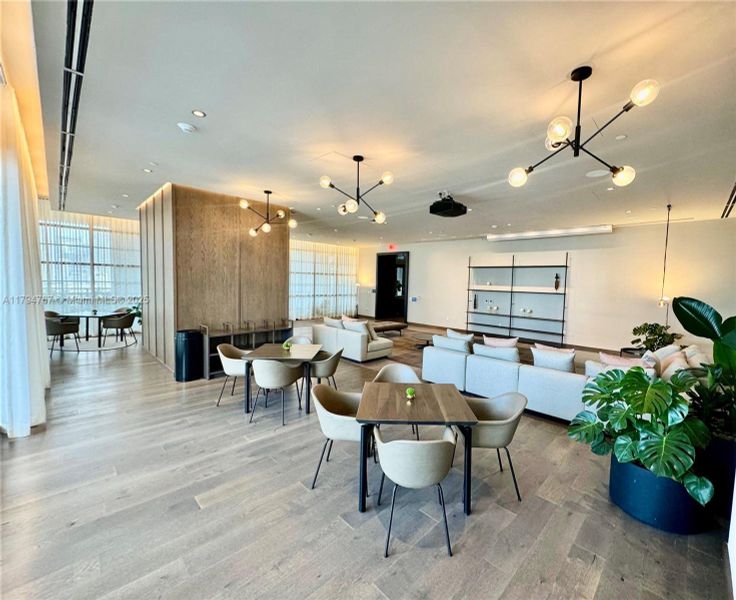 Furnished interior view inside a new home in , Miami (Image 9).