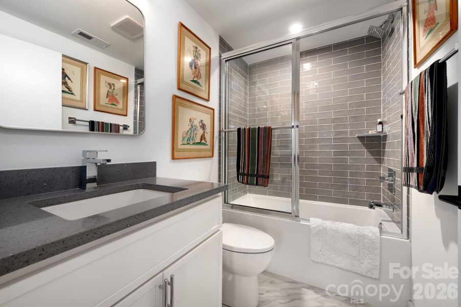 Furnished interior view inside a new home in , Asheville (Image 22).