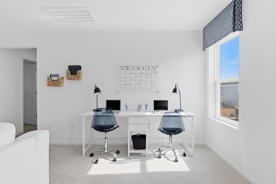 Representative furnished interior of a home built from the Pisgah by Taylor Morrison in Fincastle Glen, Shelby (Image 21).