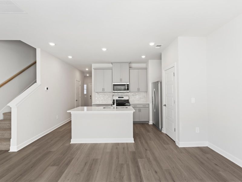 Furnished interior view inside a new home in Avalon Townes, Lyman (Image 5).