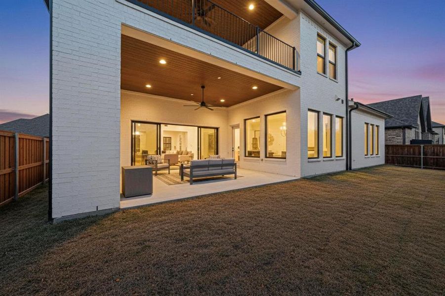 These windows create impact in day and night.