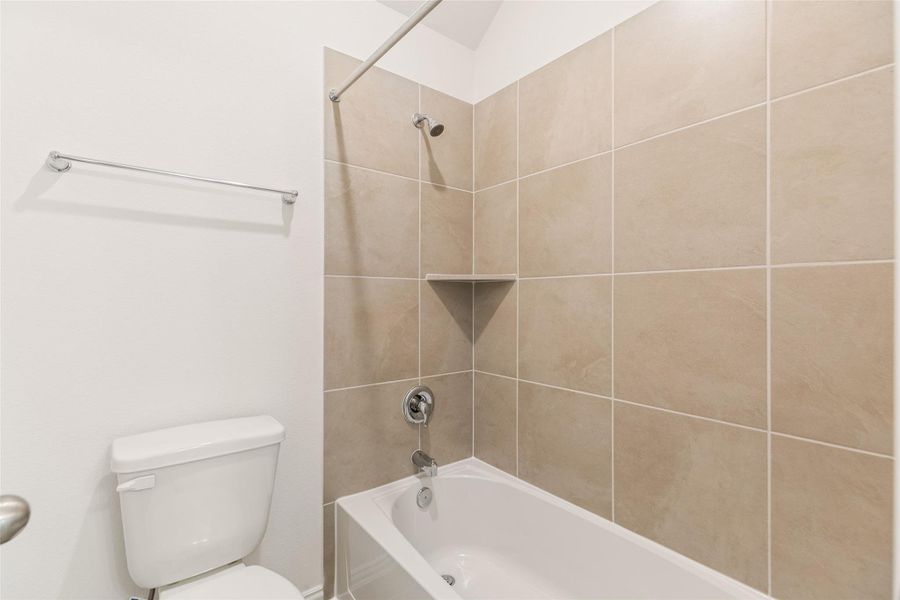 Furnished interior view inside a new home in Creekhaven, Iowa Colony (Image 6). Furnished interior view inside a new home in Creekhaven, Iowa Colony (Image 6).