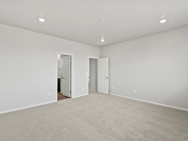 Spacious, unfurnished interior of a new home in Poudre Heights: The Alpine Collection, Windsor (Image 21).