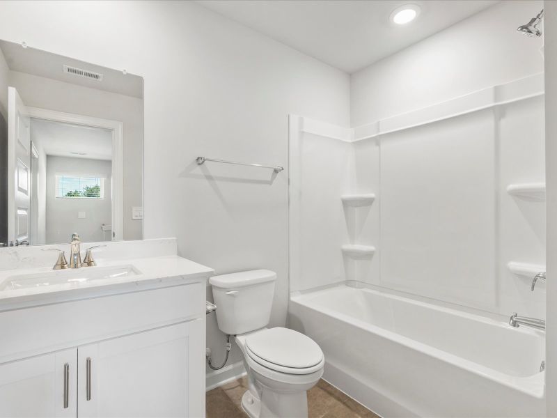 Furnished interior view inside a new home in Valentine Townes, Greer (Image 9).