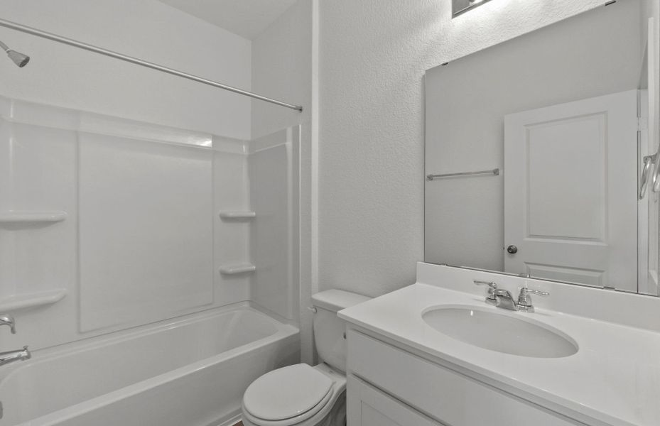 Furnished interior view inside a new home in County View, Temple (Image 5).