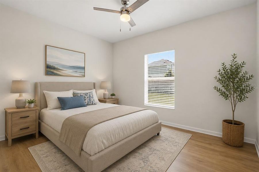 Furnished interior view inside a new home in Cascades, Davenport (Image 8).