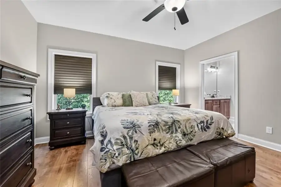 Furnished interior view inside a new home in , Ellijay (Image 29).