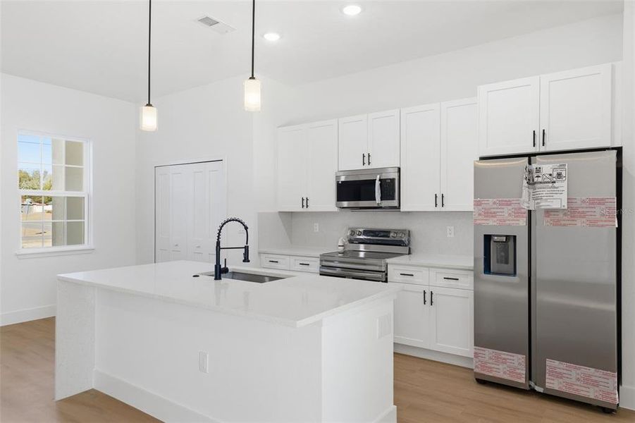 Furnished interior view inside a new home in , Ocala (Image 8). Furnished interior view inside a new home in , Ocala (Image 8).