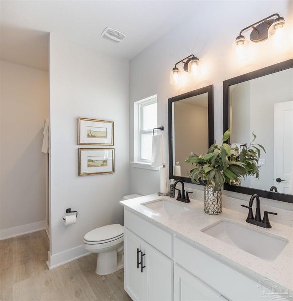 Furnished interior view inside a new home in Parkland Place, Pace (Image 6).