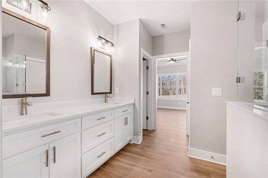 Furnished interior view inside a new home in , Murrayville (Image 6).