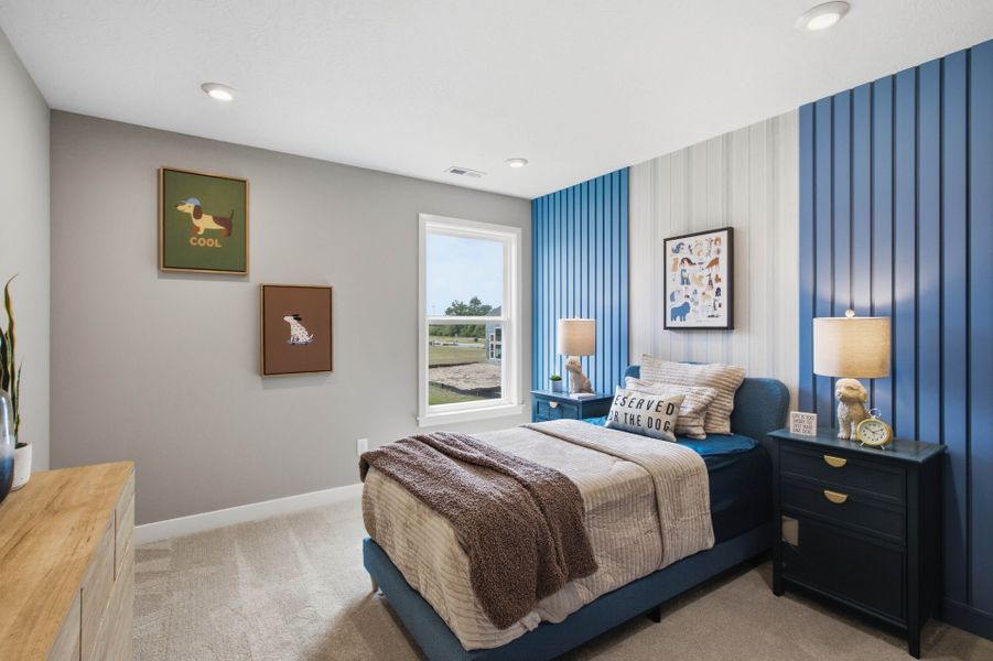 Representative furnished interior of a home built from the Jensen by Fischer Homes in Twin Lakes, Hoschton (Image 30).