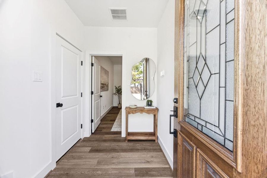 Furnished interior view inside a new home in , Houston (Image 31).