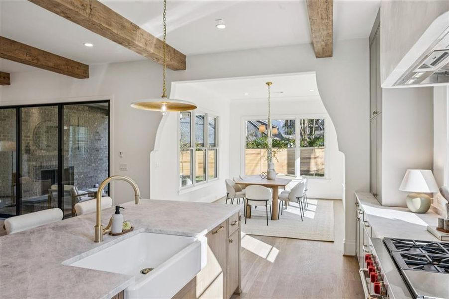 Furnished interior view inside a new home in , Atlanta (Image 29). Furnished interior view inside a new home in , Atlanta (Image 29).