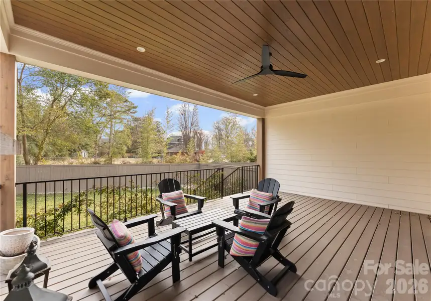 Exterior details and patio area of a home in , Charlotte (Image 4).