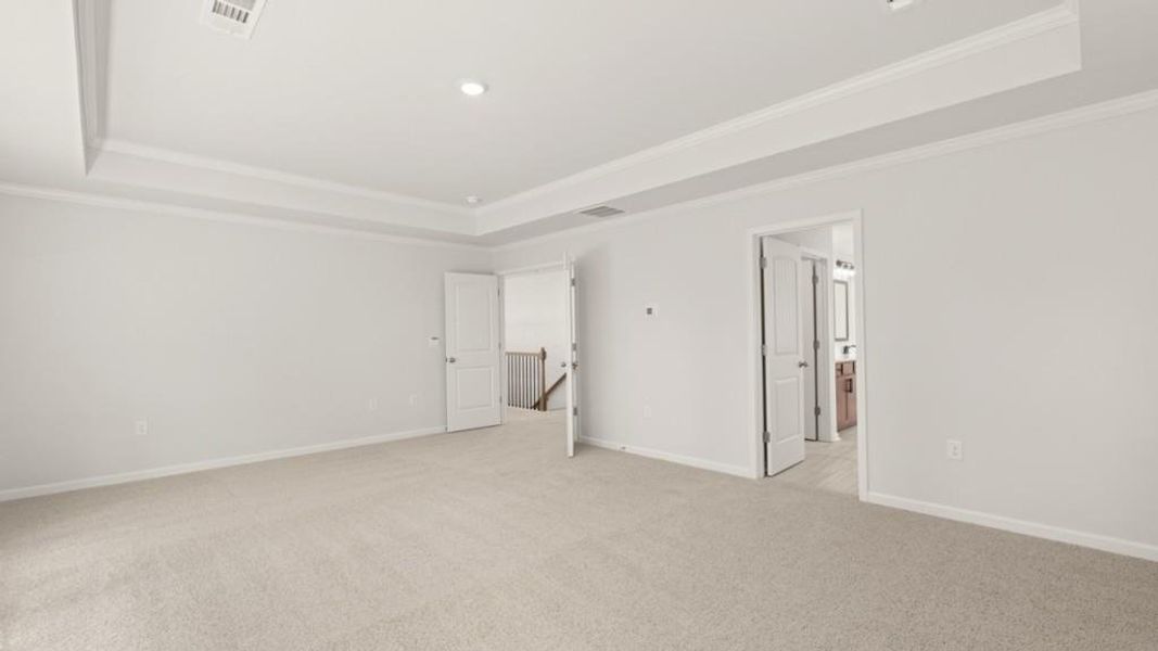 Spacious, unfurnished interior of a new home in Thalley Creek Estates, Cumming (Image 11). Spacious, unfurnished interior of a new home in Thalley Creek Estates, Cumming (Image 11).