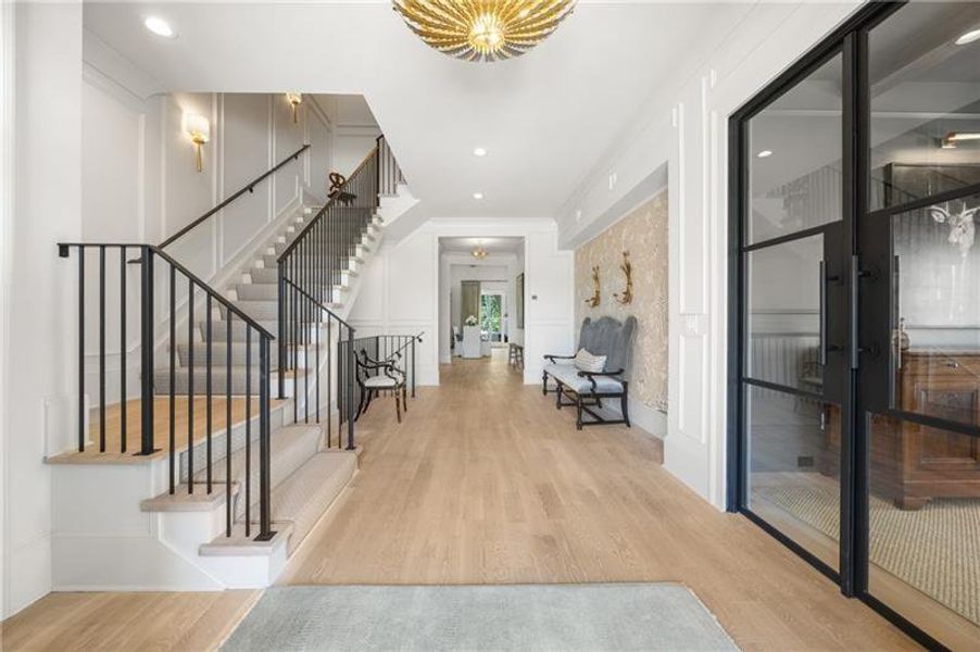 Furnished interior view inside a new home in , Alpharetta (Image 17).
