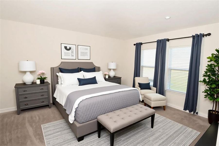 Furnished interior view inside a new home in Forest Lake, Davenport (Image 31).