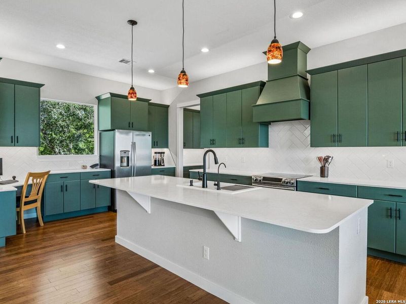 Furnished interior view inside a new home in , Spring Branch (Image 62).