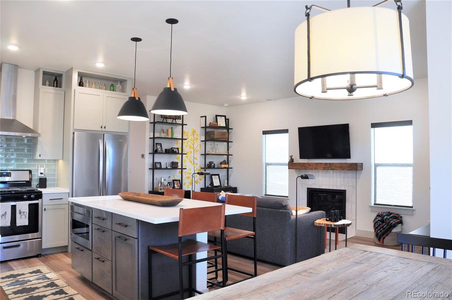 Furnished interior view inside a new home in , Leadville (Image 16).
