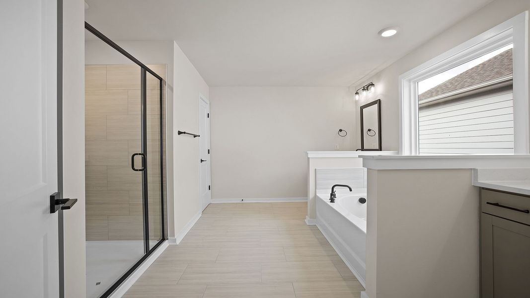 Furnished interior view inside a new home in Adams Glen, Greenville (Image 12).