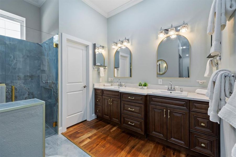 Furnished interior view inside a new home in , Micanopy (Image 26).