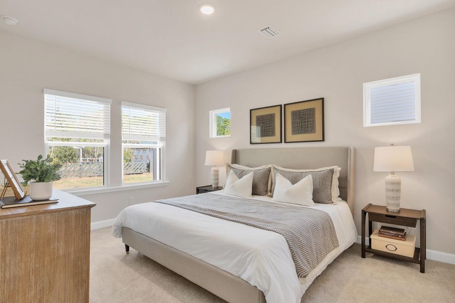 Furnished interior view inside a new home in , Summerville (Image 10).