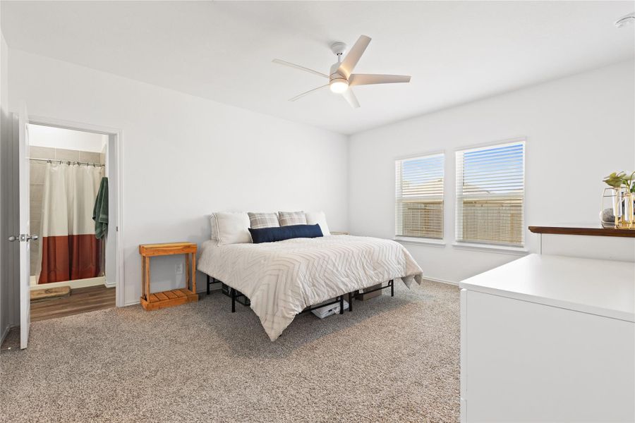 Furnished interior view inside a new home in , Willis (Image 37).