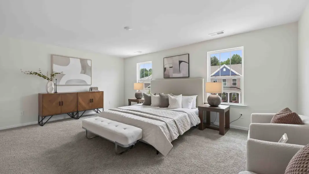 Furnished interior view inside a new home in Silverstein, Salisbury (Image 12).